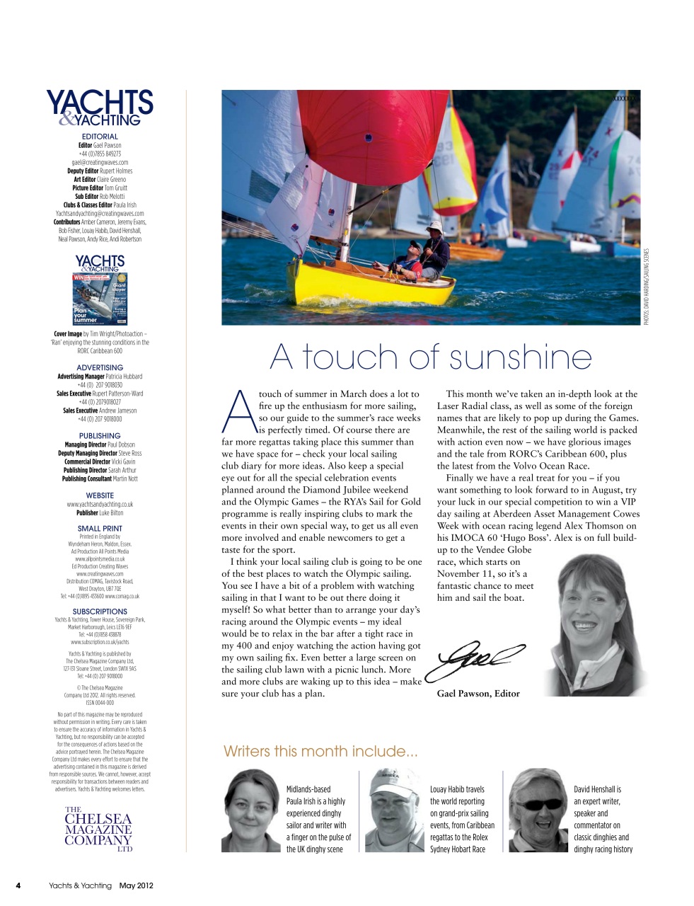 Yachts & Yachting Preview Pages