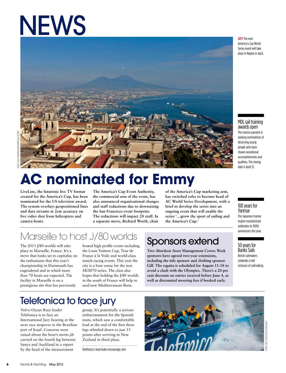 Yachts & Yachting Preview Pages