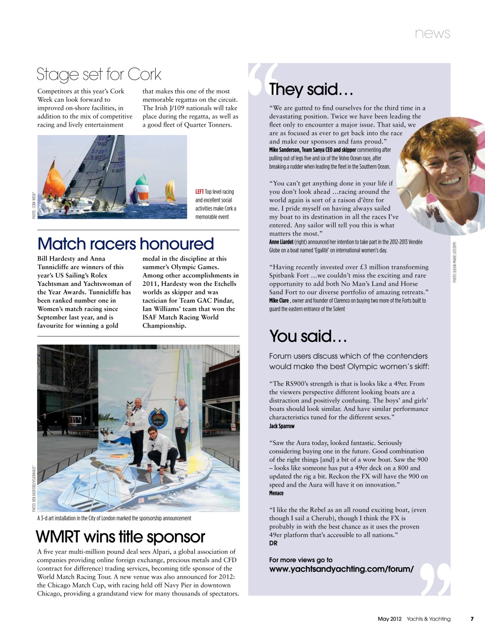 Yachts & Yachting Preview Pages