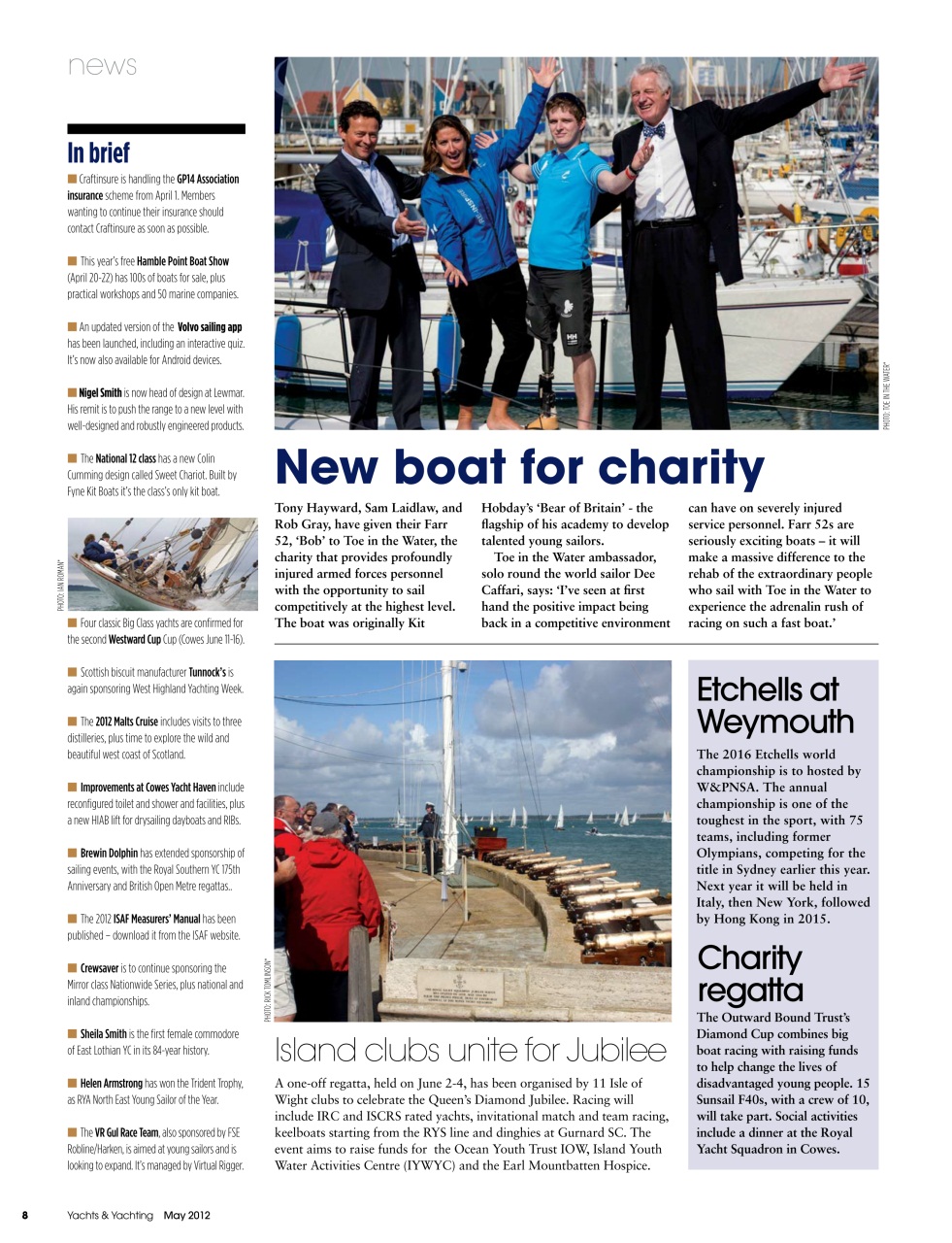 Yachts & Yachting Preview Pages