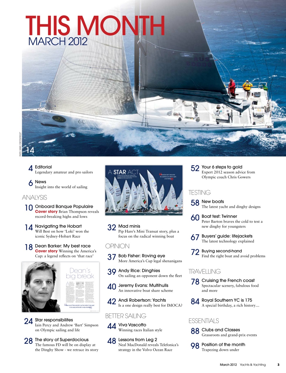 Yachts & Yachting Preview Pages