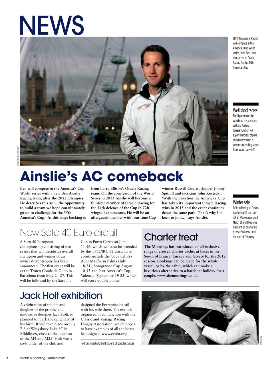 Yachts & Yachting Preview Pages