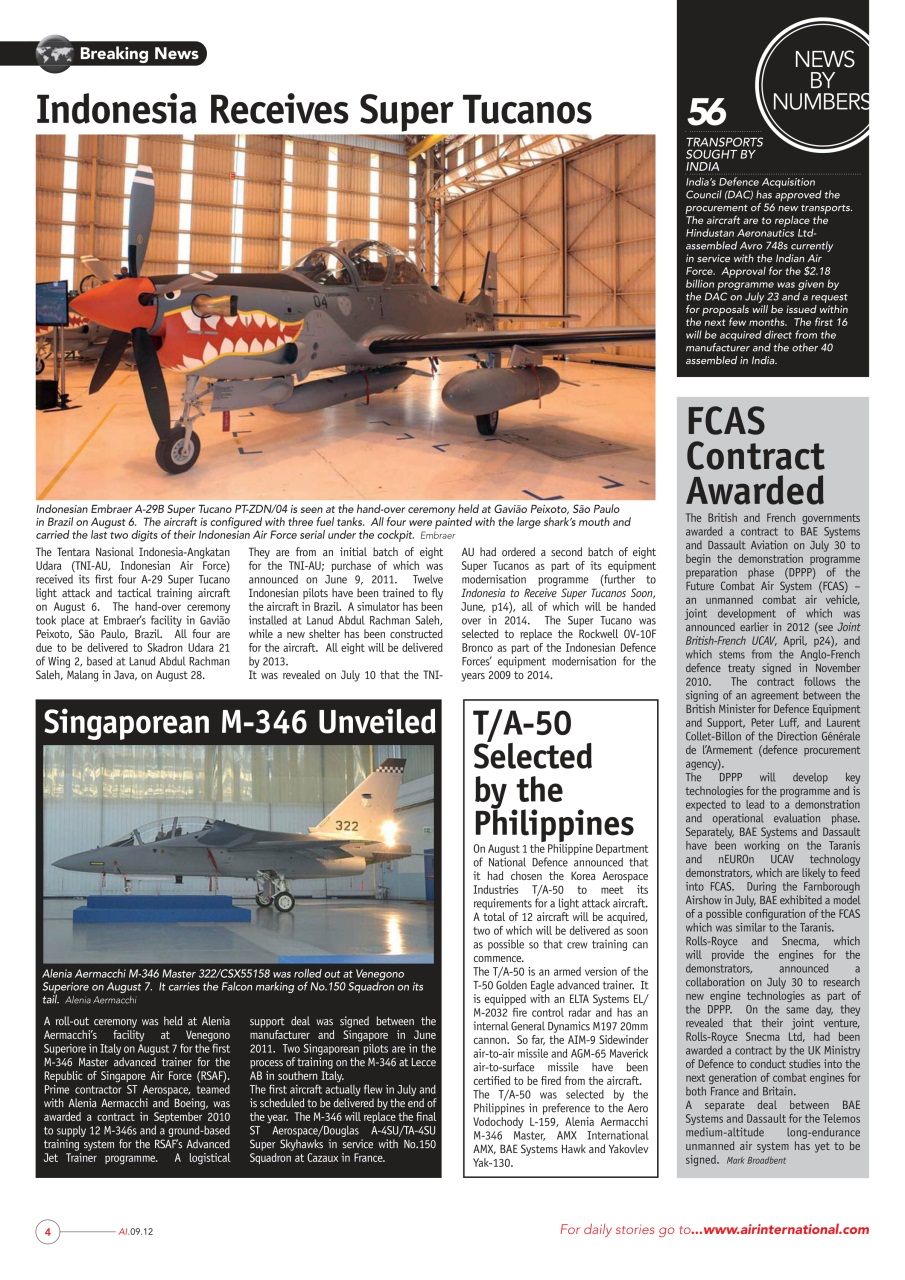 AIR International Preview Pages