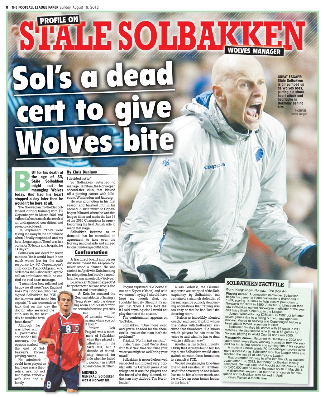 The Football League Paper Preview Pages