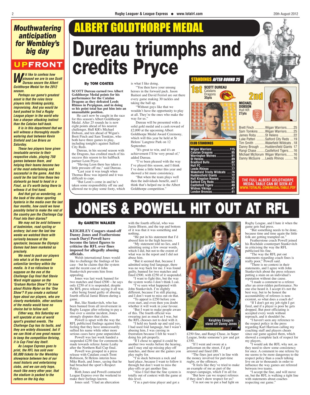 League Express Preview Pages