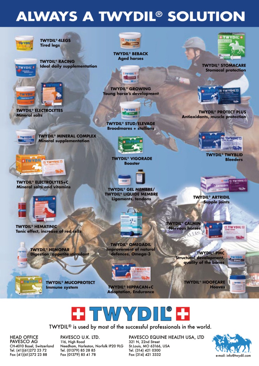 European Trainer Magazine - horse racing Preview Pages