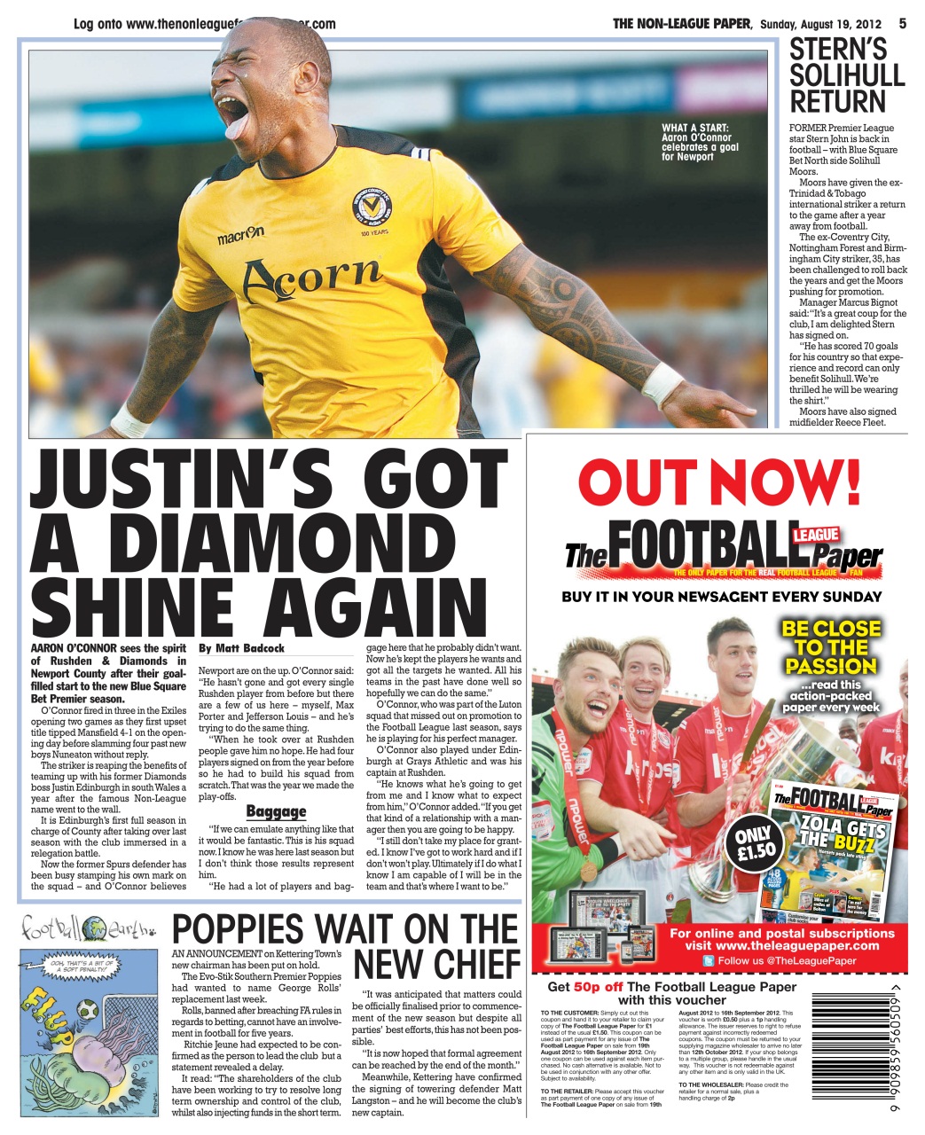 The Non-League Football Paper Preview Pages