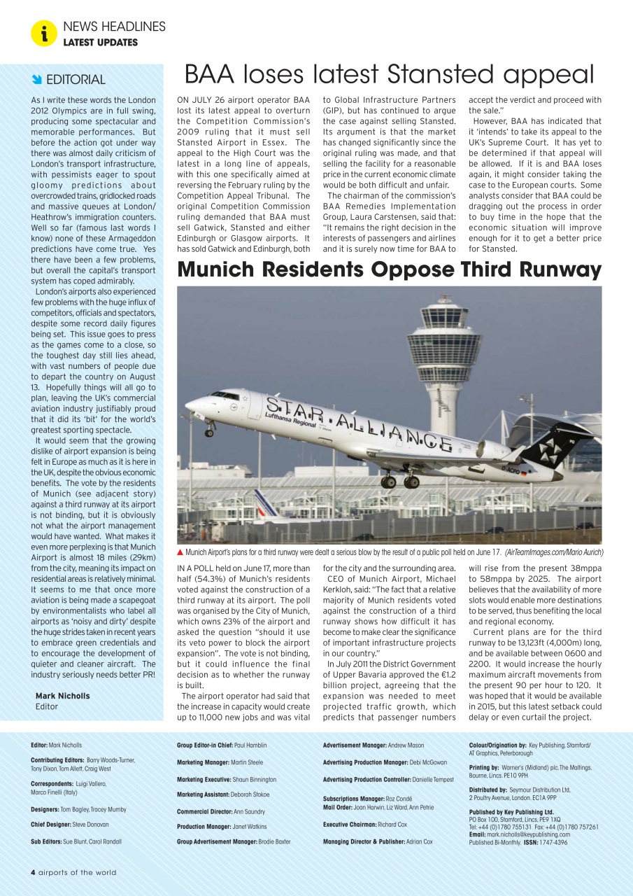 Airports of the World Preview Pages