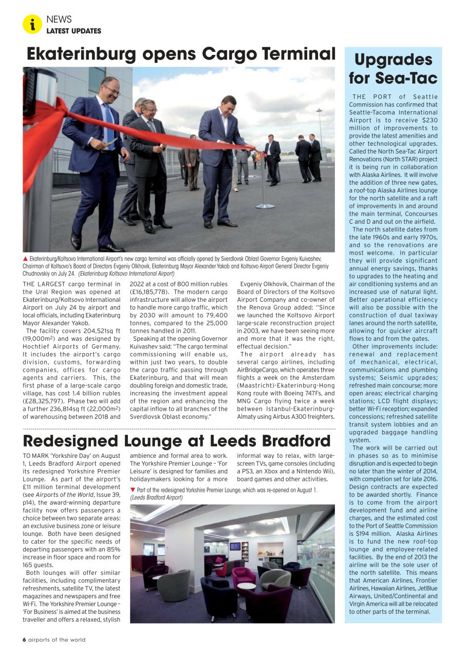 Airports of the World Preview Pages