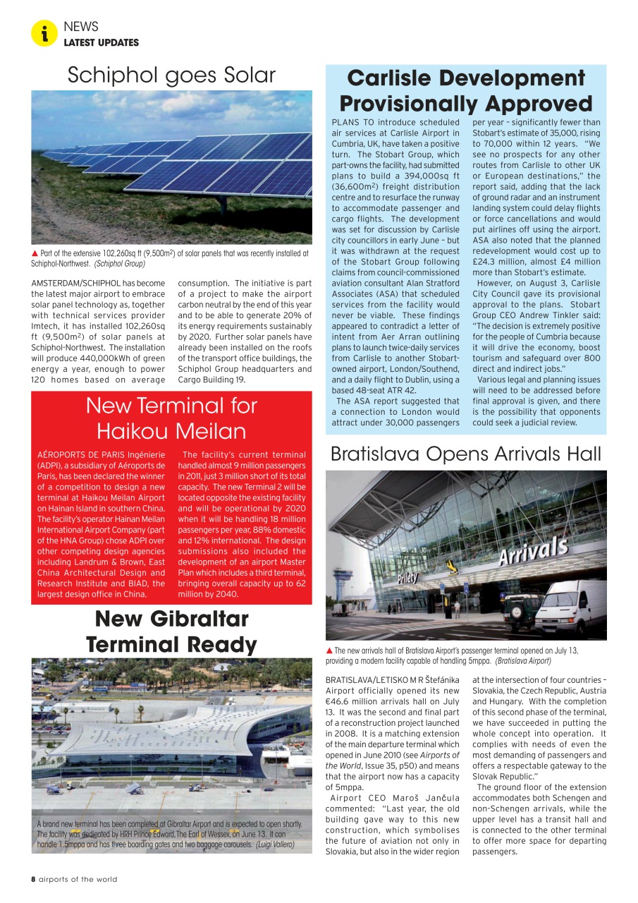 Airports of the World Preview Pages