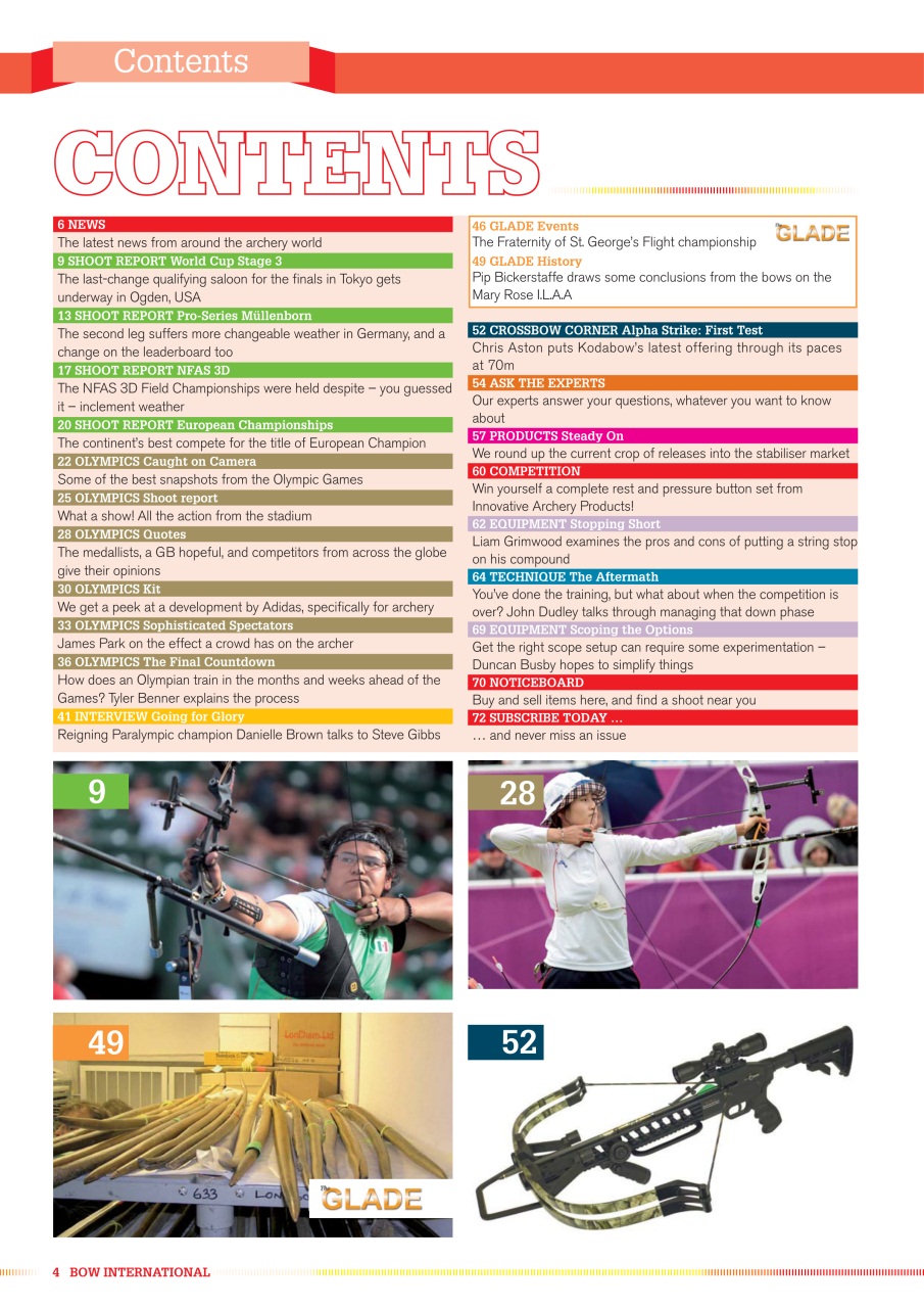 Bow International Preview Pages