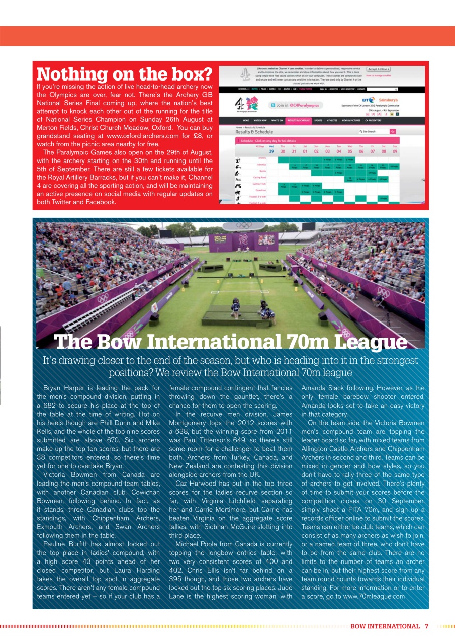 Bow International Preview Pages