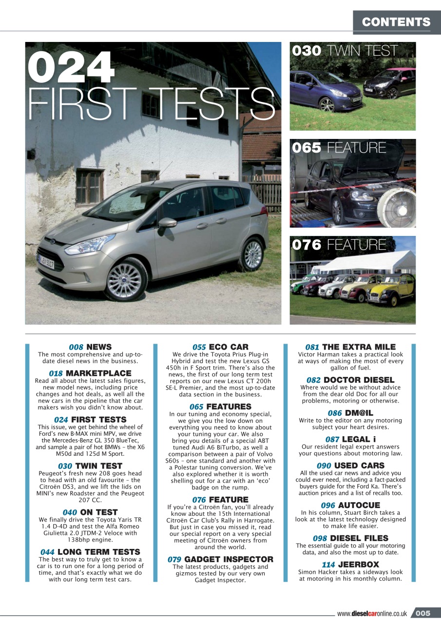 Diesel&EcoCar Magazine Preview Pages