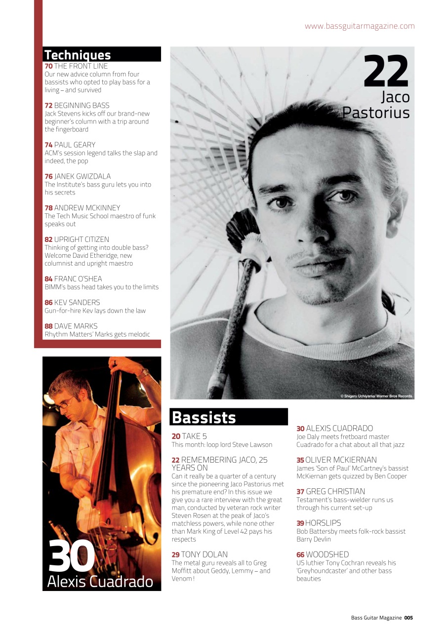 Bass Player UK Preview Pages