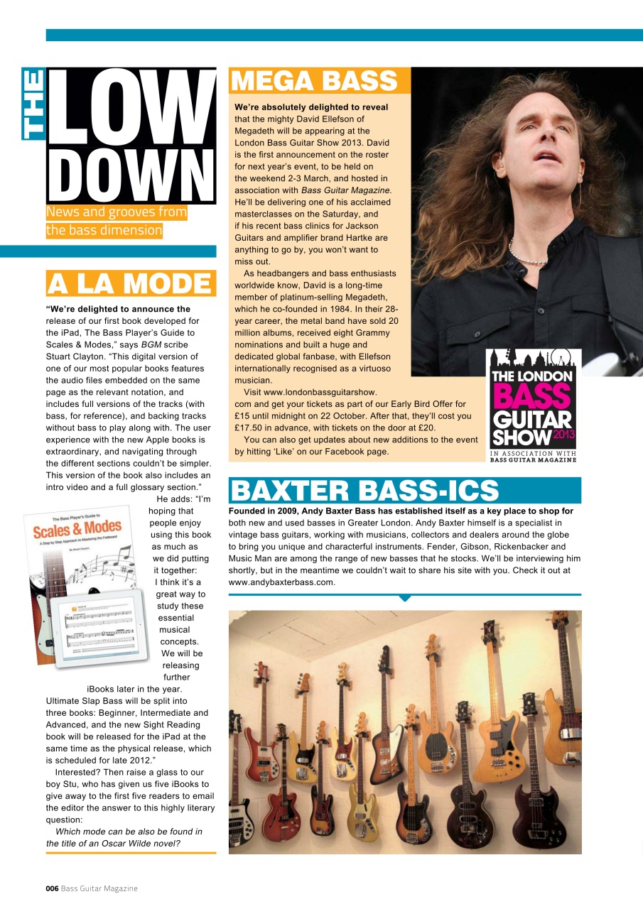 Bass Player UK Preview Pages