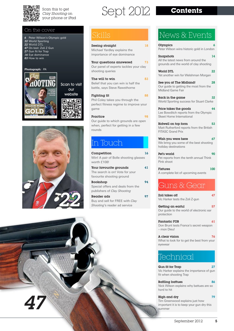 Clay Shooting Preview Pages