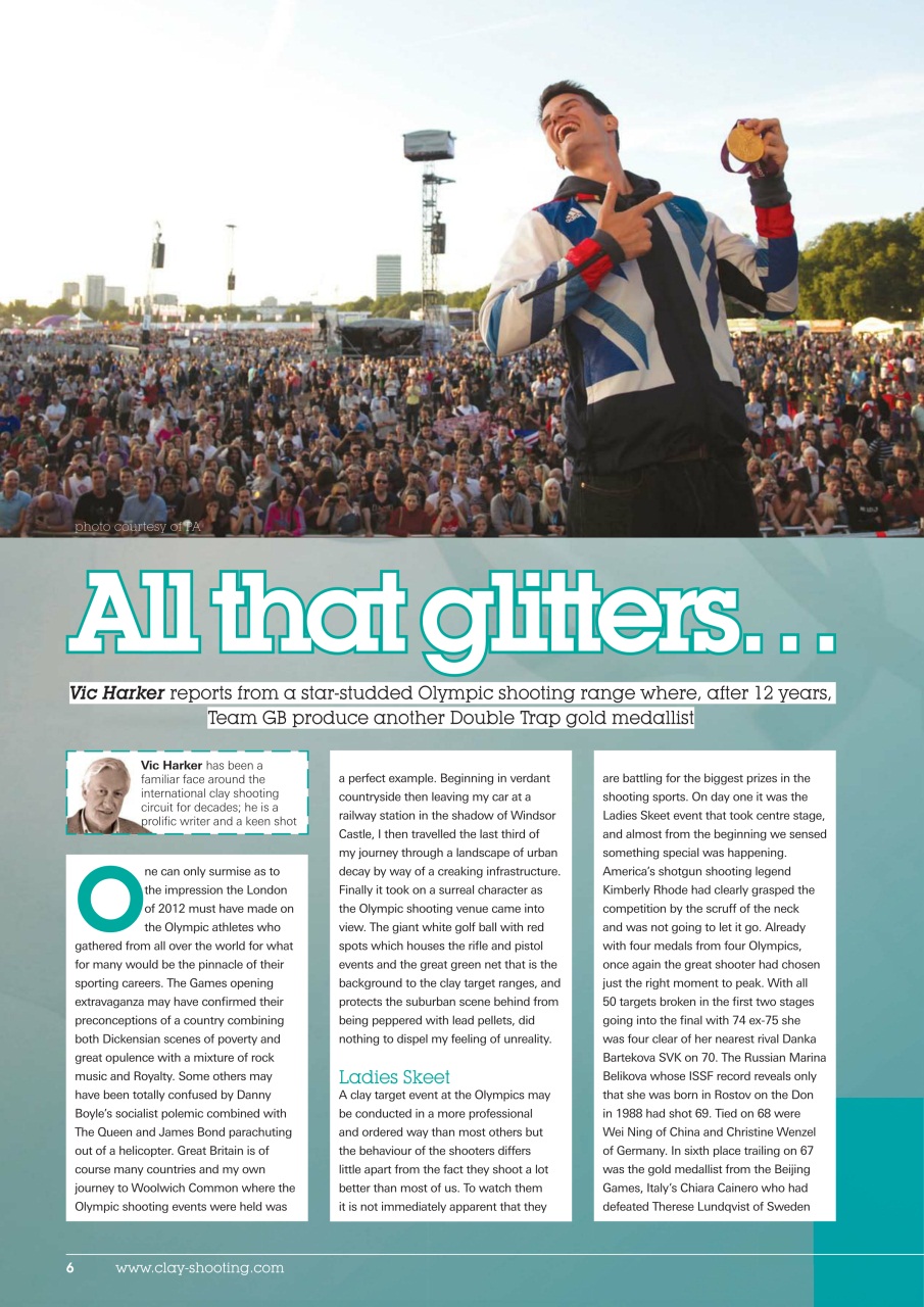 Clay Shooting Preview Pages