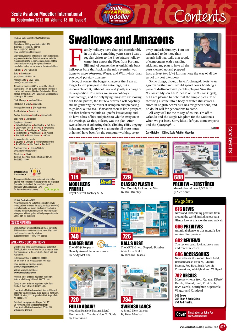 Scale Aviation and Military Modeller International (A) Preview Pages