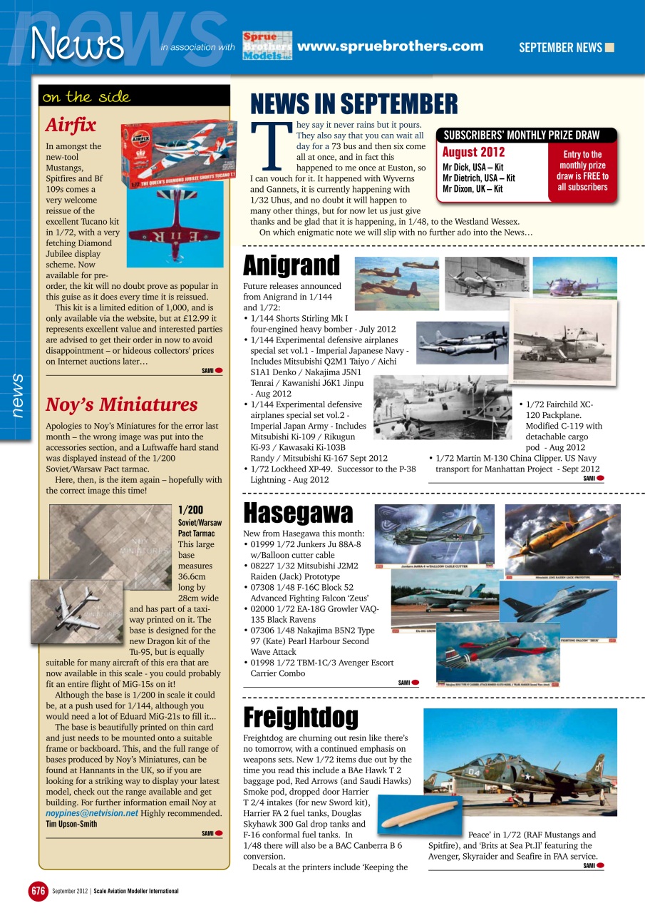 Scale Aviation and Military Modeller International (A) Preview Pages