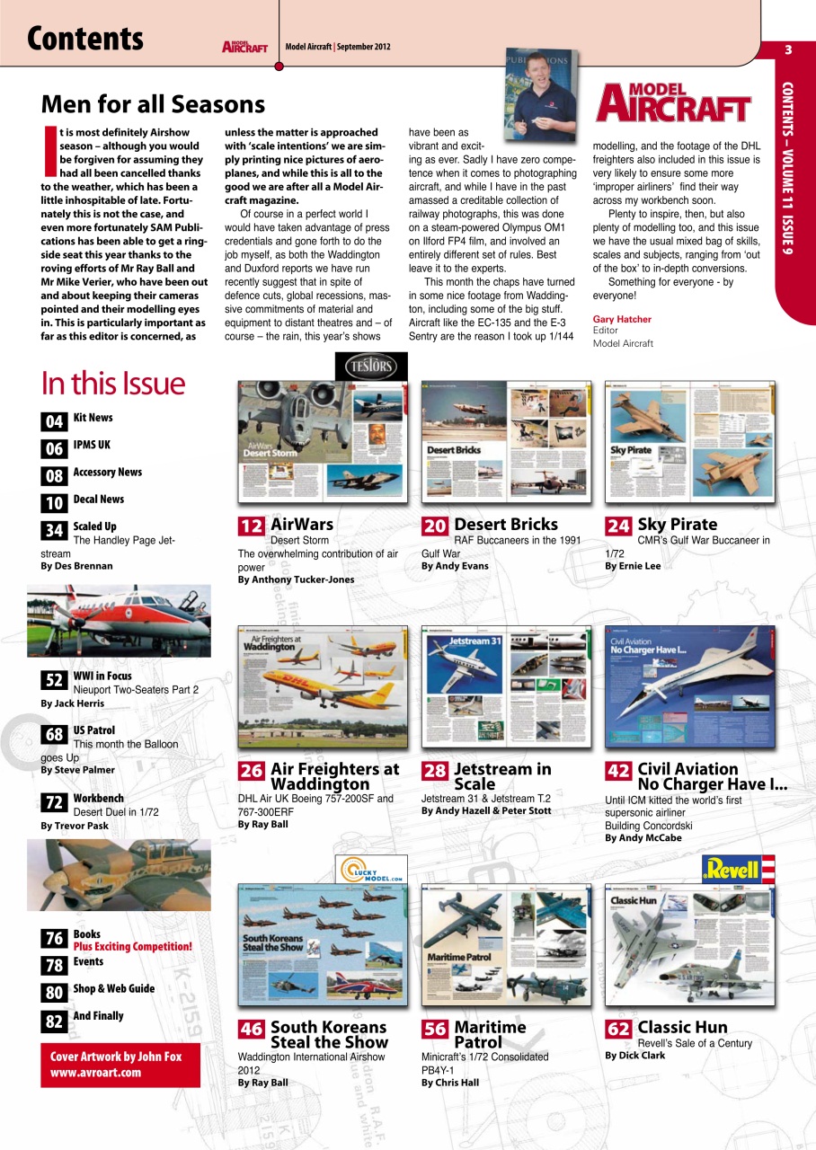 Model Aircraft Preview Pages