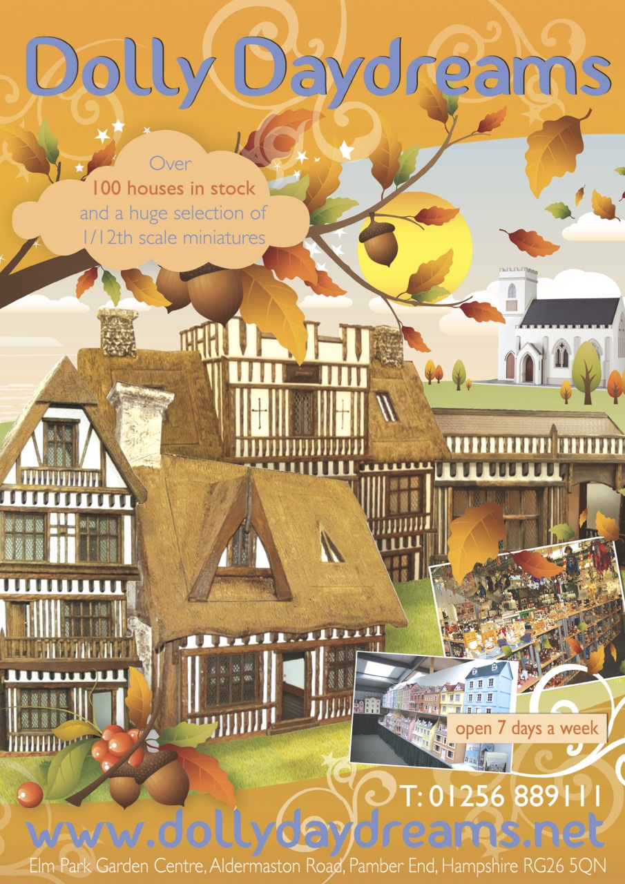 Dolls House and Miniature Scene Preview Pages