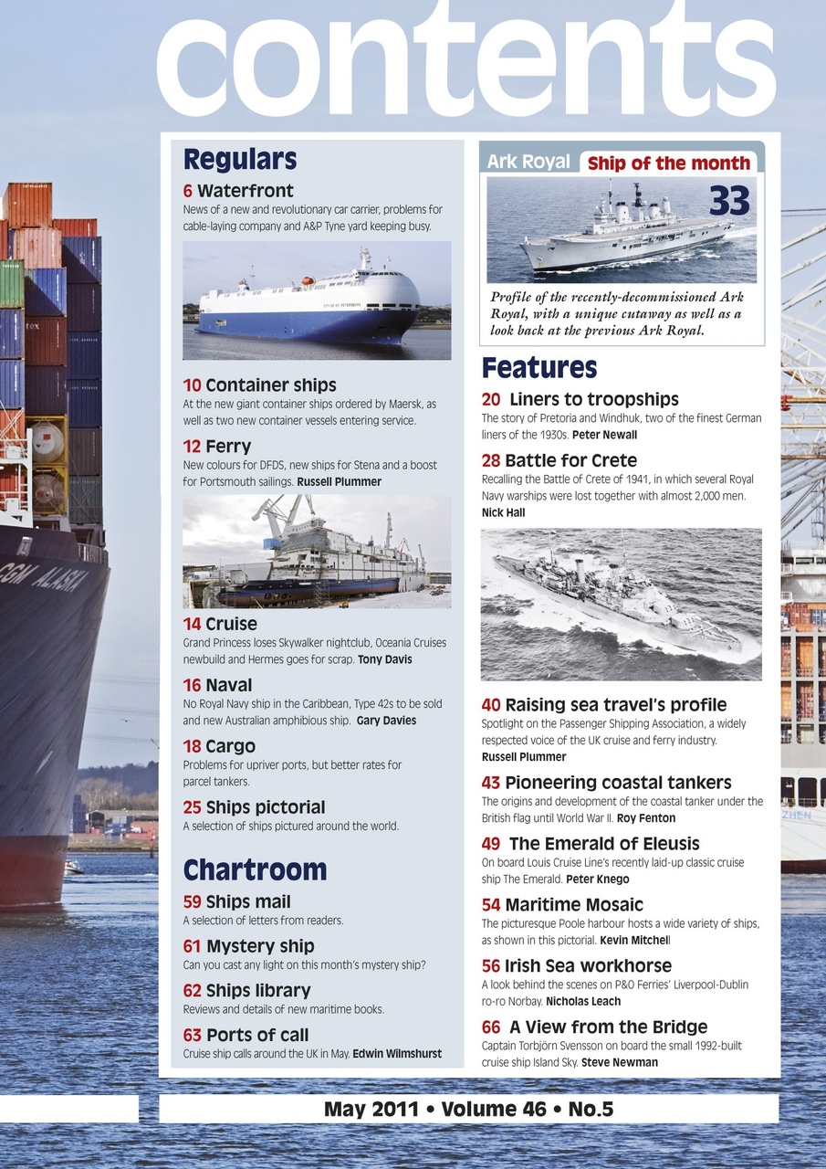 Ships Monthly Preview Pages