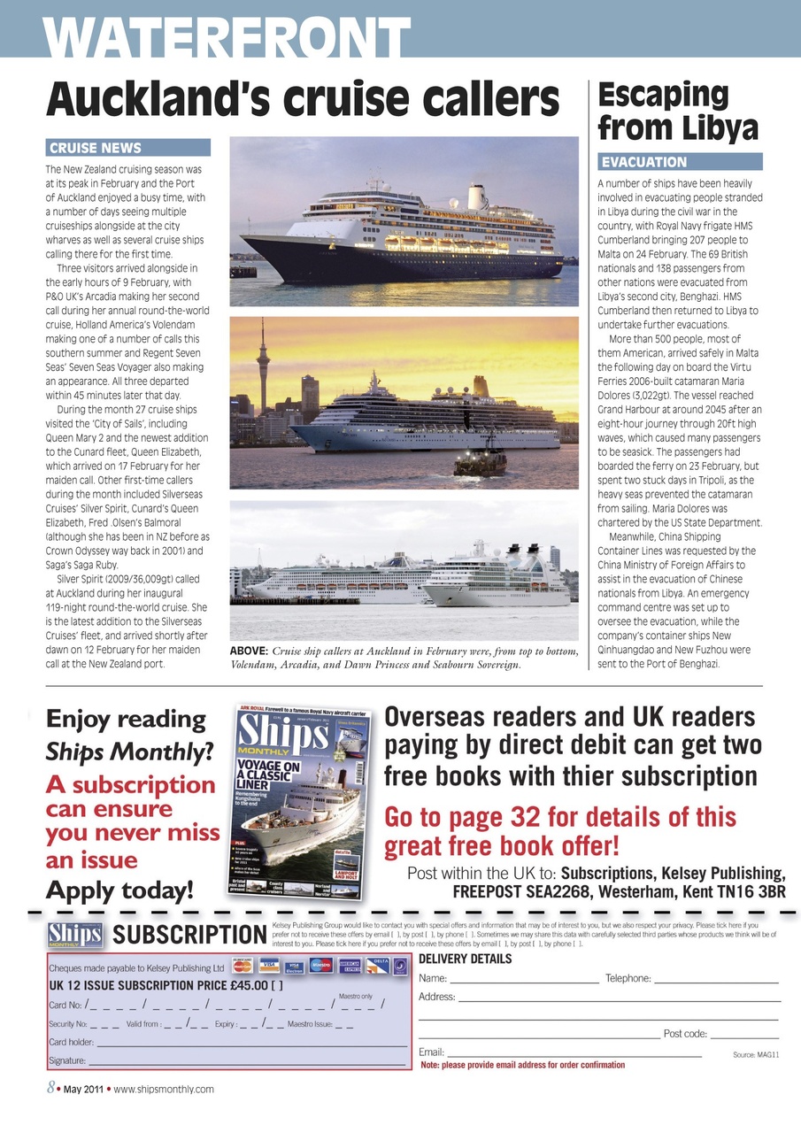 Ships Monthly Preview Pages