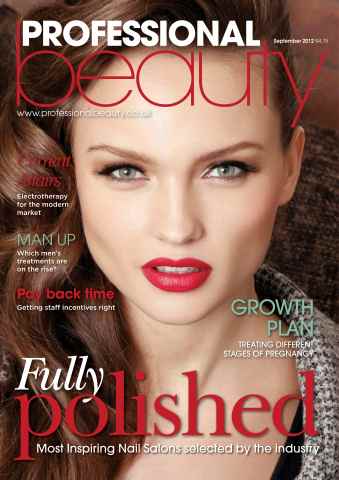 Professional Beauty issue Professional Beauty September 2012