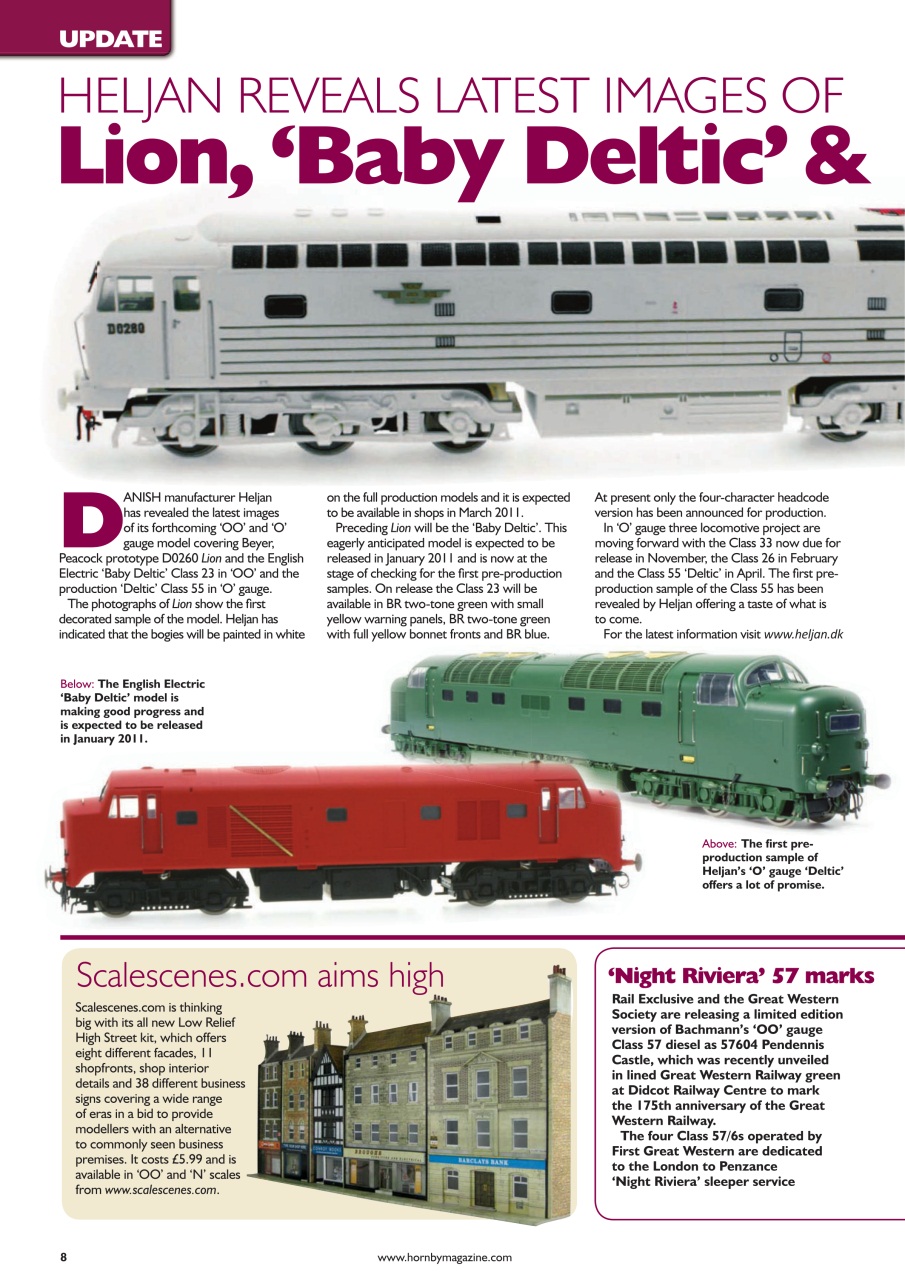 Hornby Magazine Preview Pages