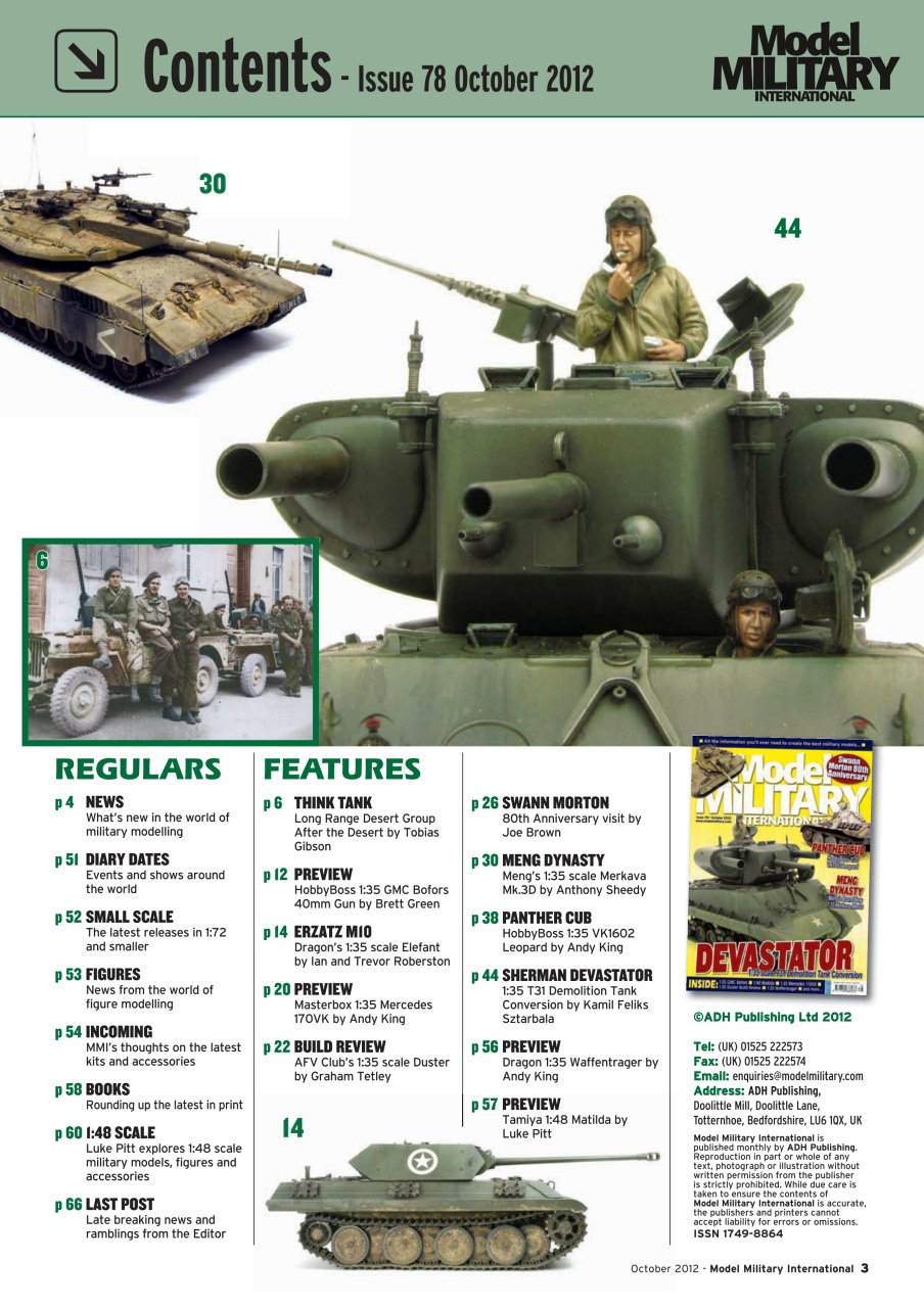 Model Military International Preview Pages