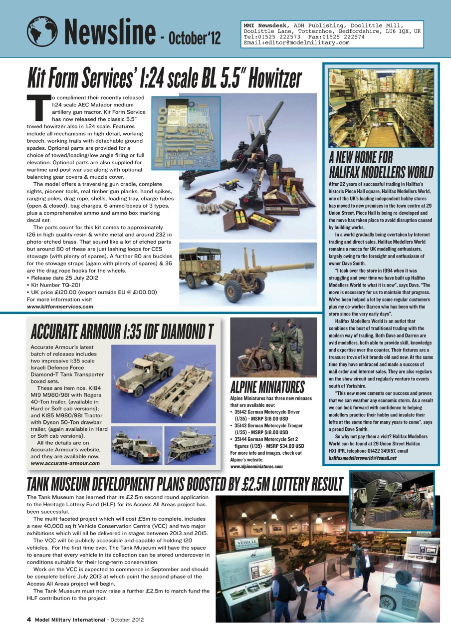 Model Military International Preview Pages