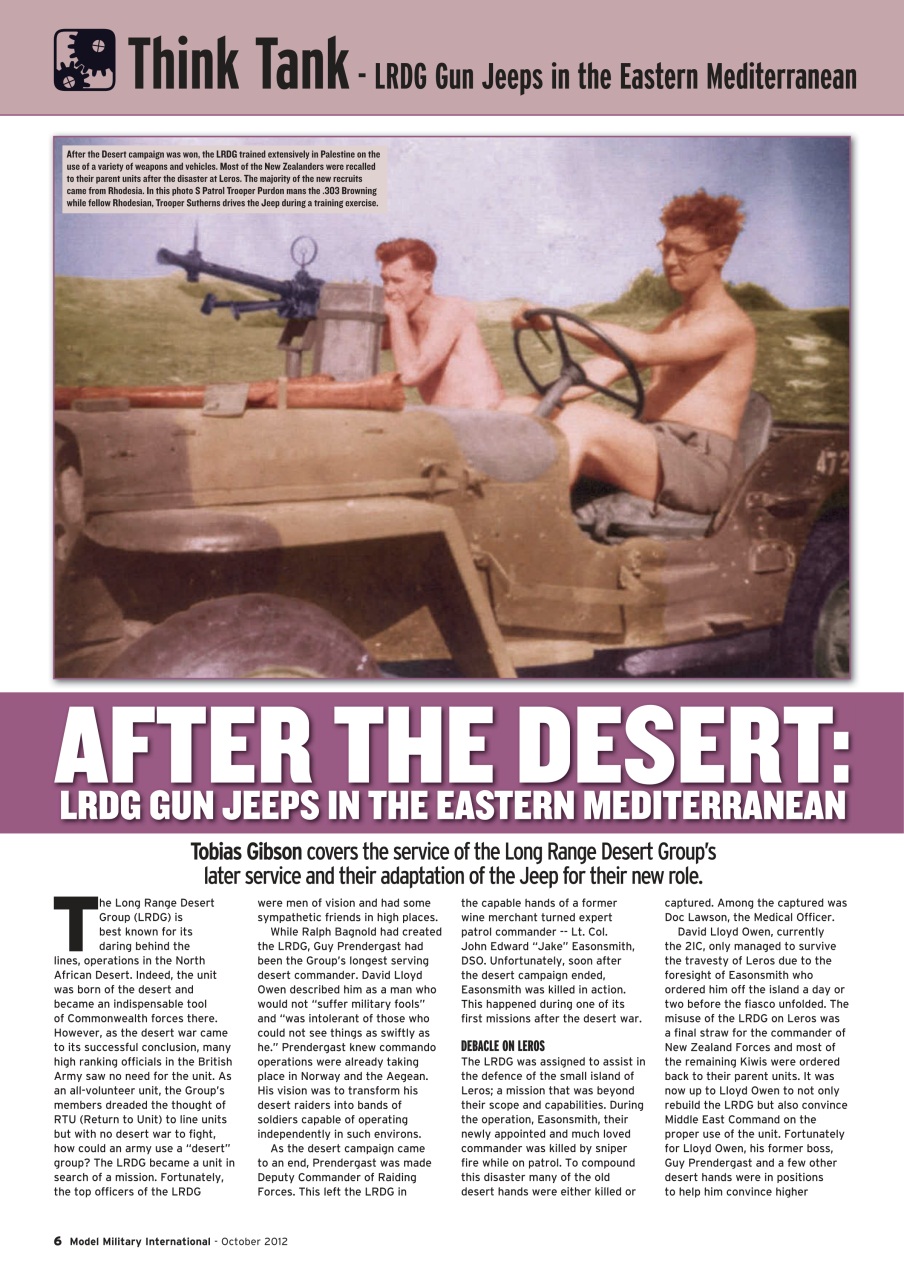 Model Military International Preview Pages