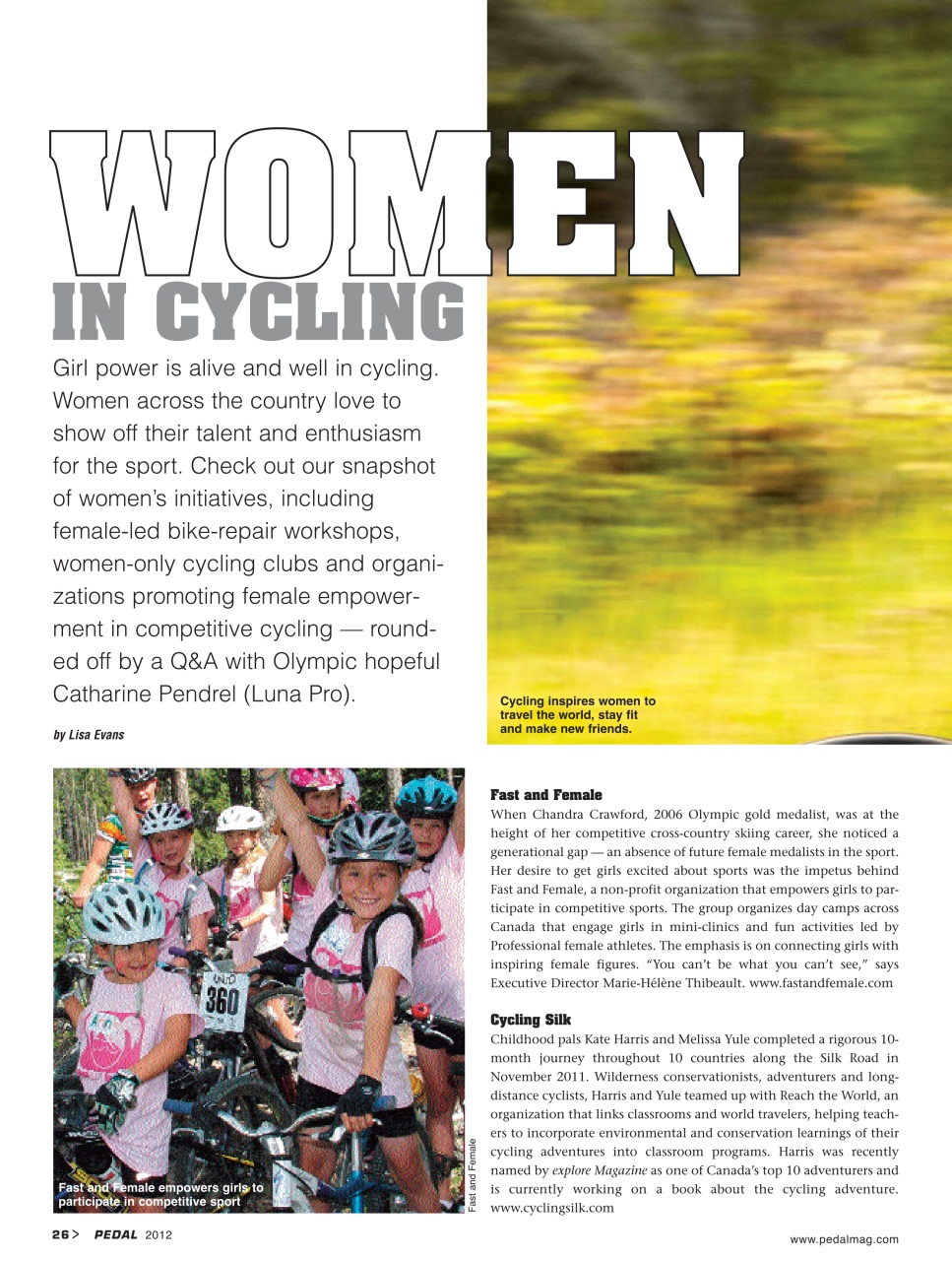 Pedal Magazine Preview Pages