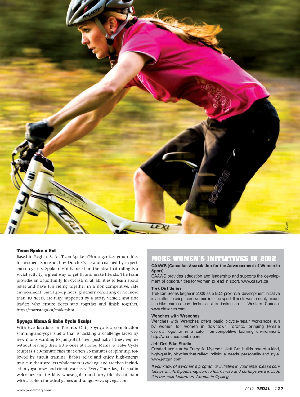 Pedal Magazine Preview Pages