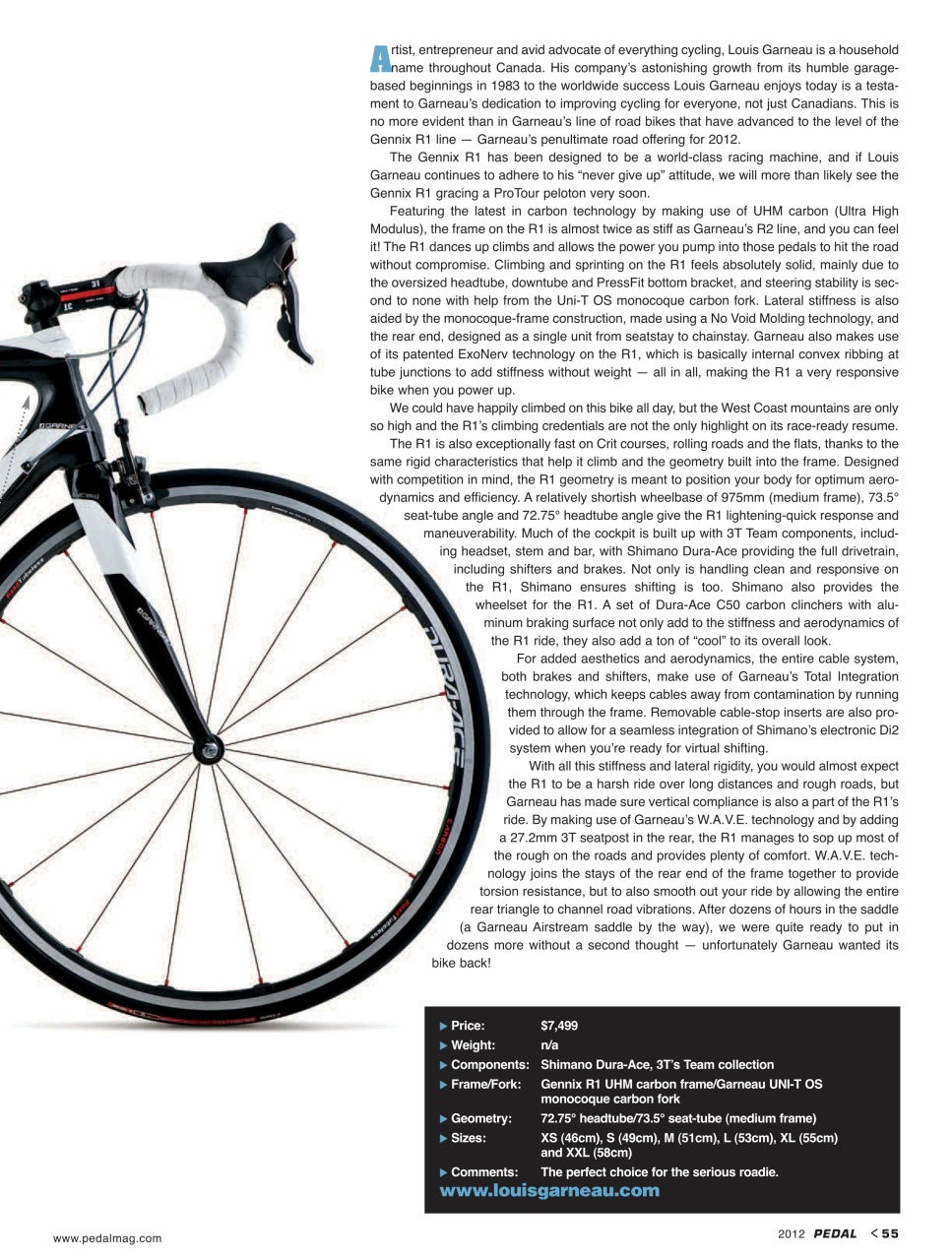 Pedal Magazine Preview Pages