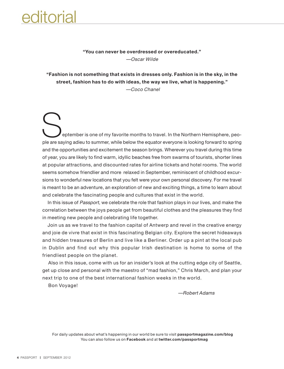 Passport Preview Pages