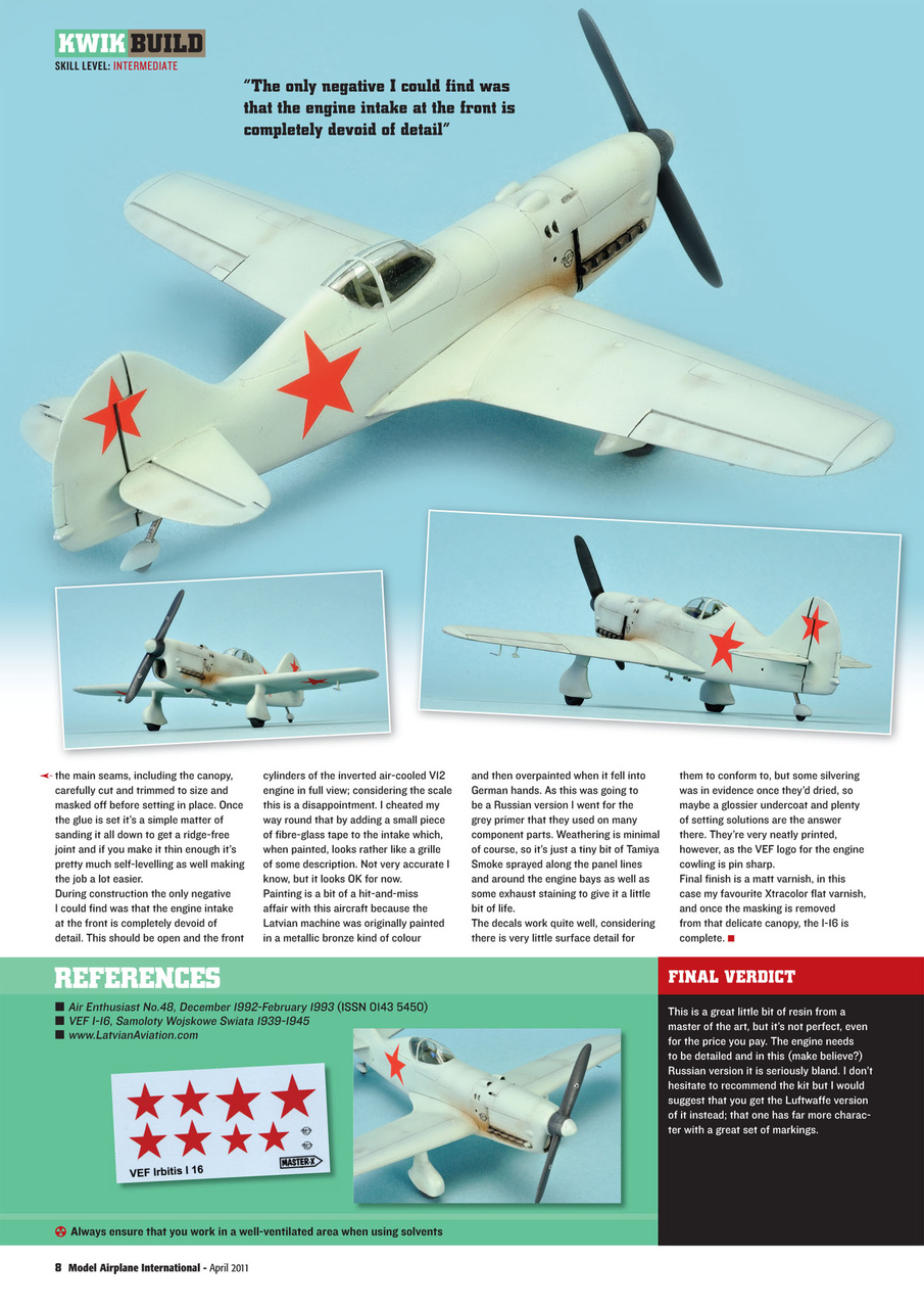 Model Airplane International Preview Pages