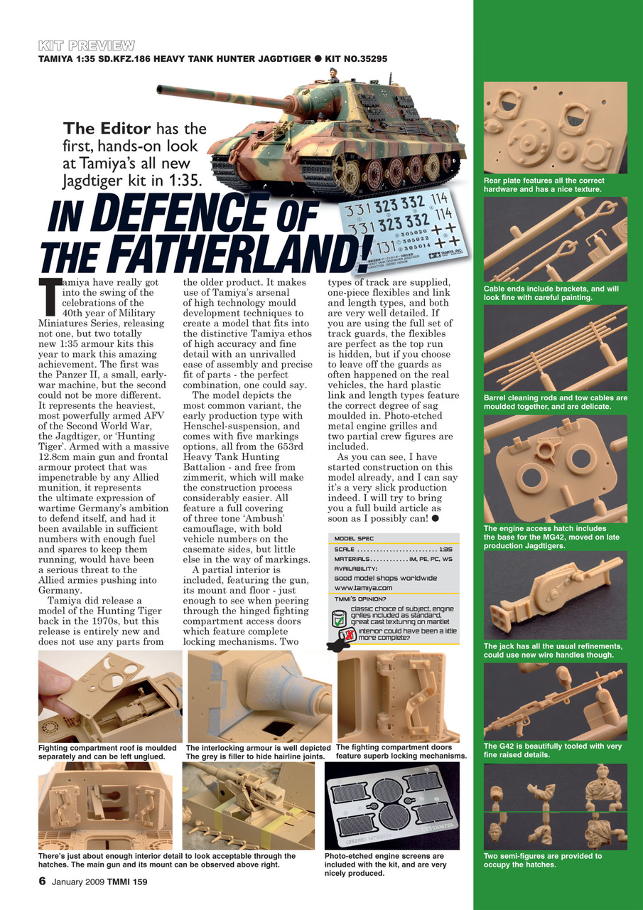 Tamiya Model Magazine Preview Pages