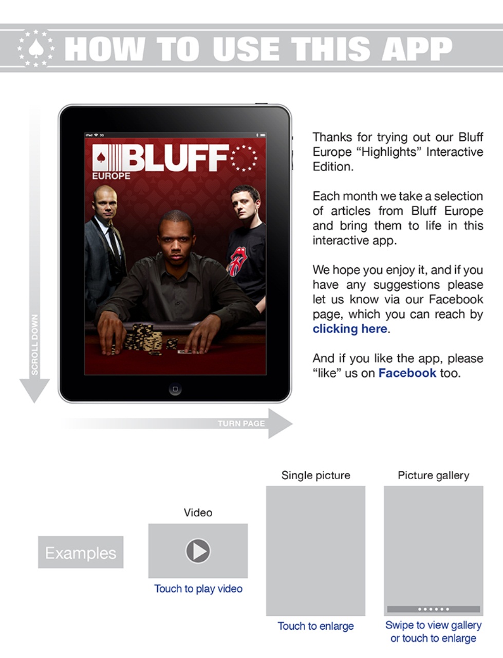 Bluff Europe Preview Pages