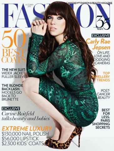 Fashion Magazine issue October 2012