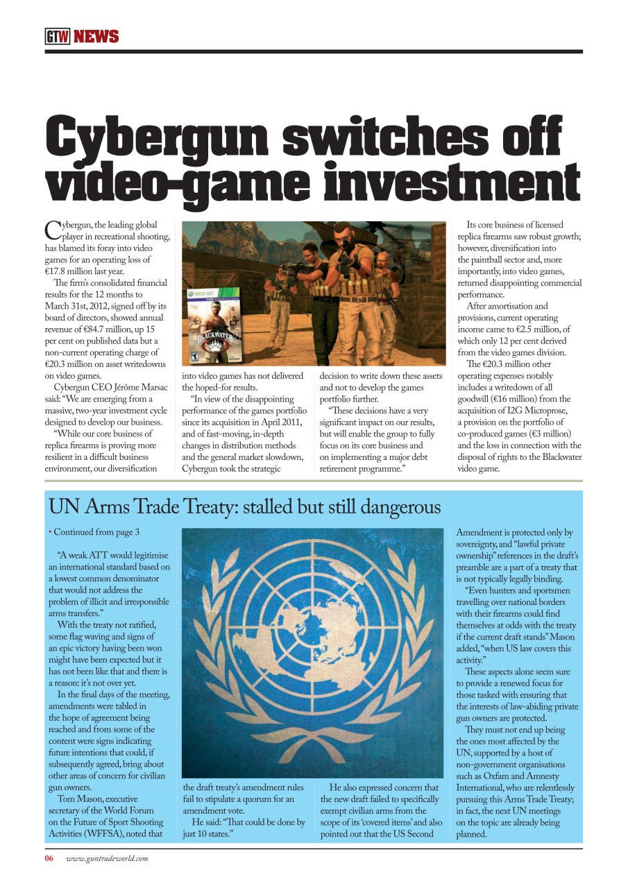 Gun Trade World Preview Pages