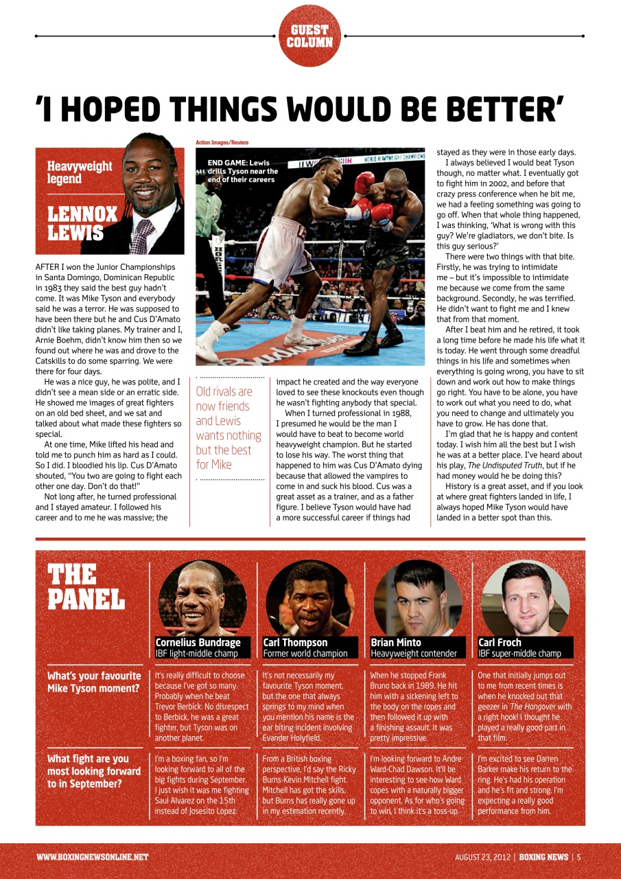Boxing News Preview Pages