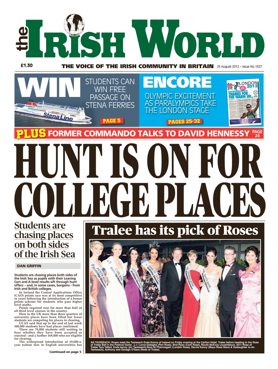Irish World Preview Pages