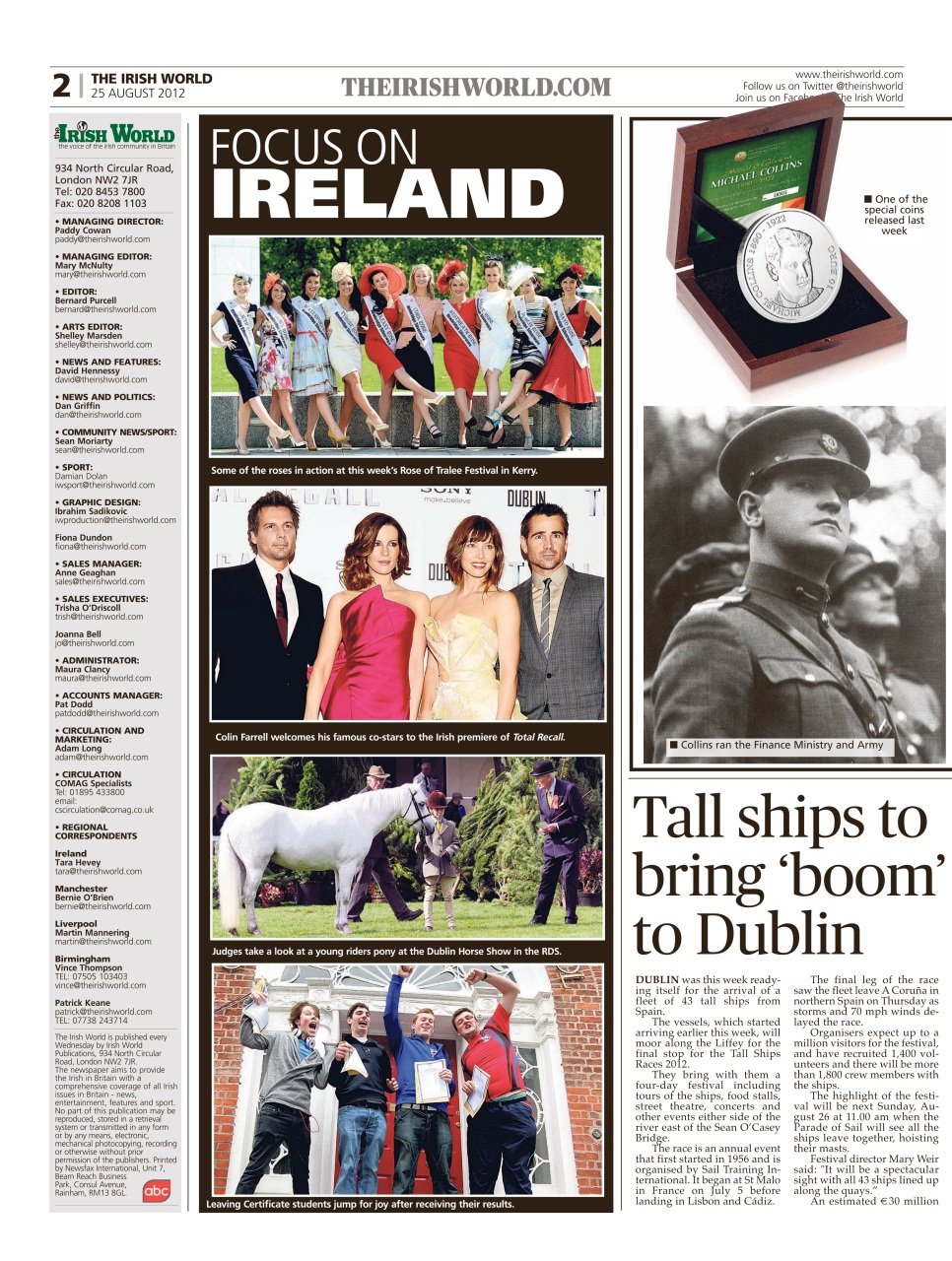 Irish World Preview Pages