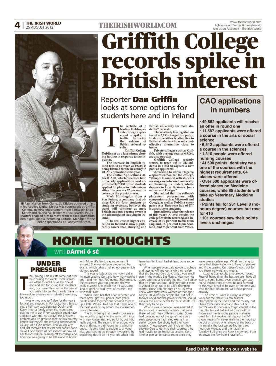 Irish World Preview Pages