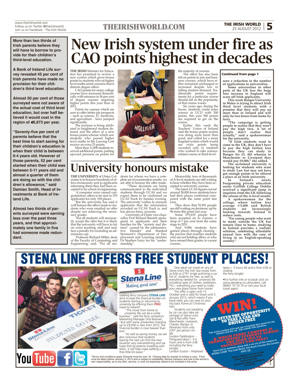 Irish World Preview Pages