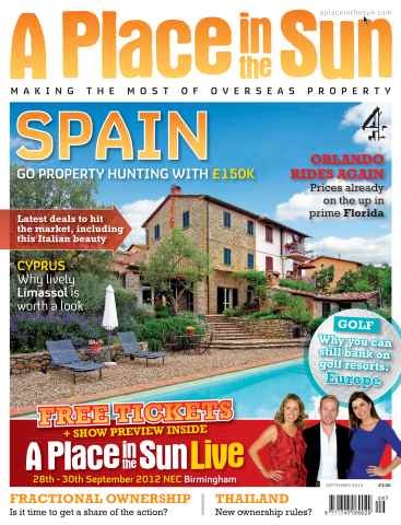 A Place in the Sun Magazine issue A Place In The Sun September 2012