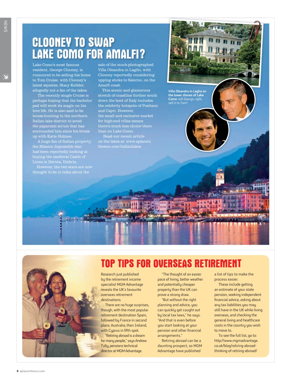 A Place in the Sun Magazine Preview Pages