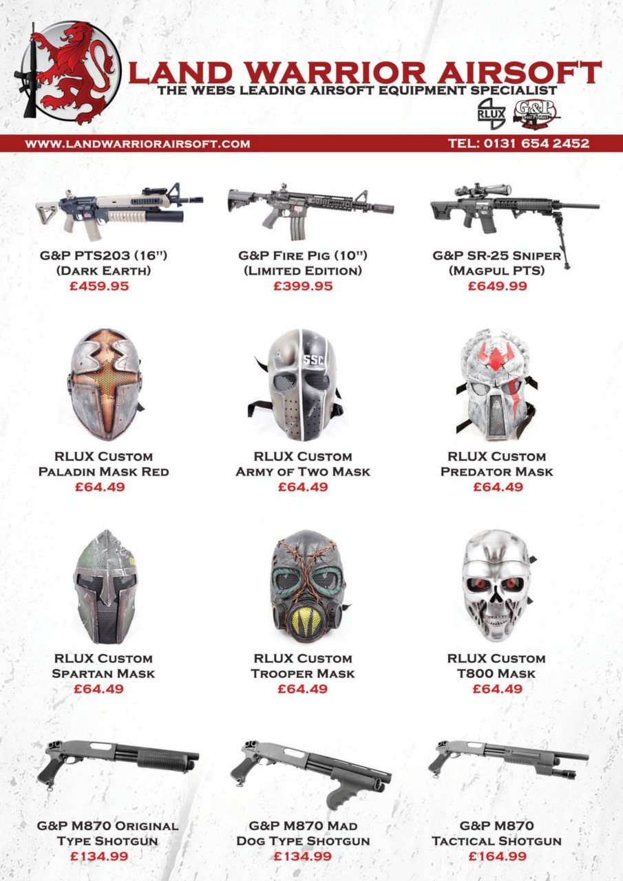 Airsoft Action Preview Pages