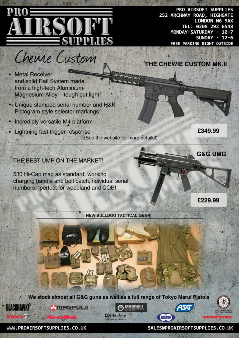 Airsoft Action Preview Pages